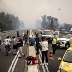 Wildfires rage outside Jerusalem, forcing evacuations and road closures