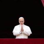 ‘Never again war!’ Pope Leo calls for peace in Ukraine and Gaza in first Vatican address since his election