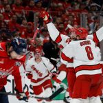 NHL playoffs: Hurricanes take down top-seeded Capitals in Game 1 in OT