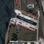Satellite images show damaged North Korean warship moved to drydock near Russian border