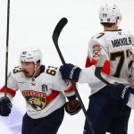 Brad Marchand, defensive gem lift Panthers past Oilers: Highlights