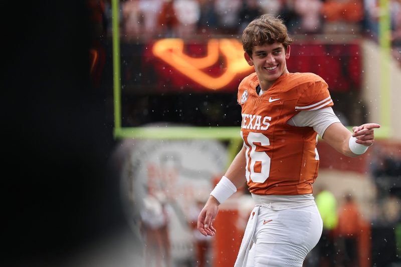 Arch Manning tells incredible joke after Texas beats Vanderbilt