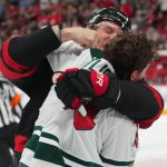 Wild player ejected for hit to head on Hurricanes defenseman