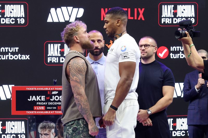 Jake Paul cites ‘delusional optimism’ ahead of Anthony Joshua fight