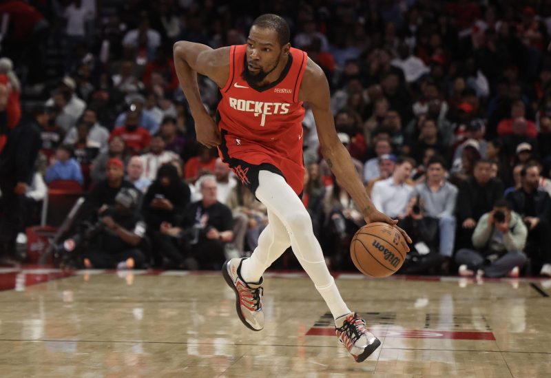 Kevin Durant scores season-high as Rockets beat Timberwolves