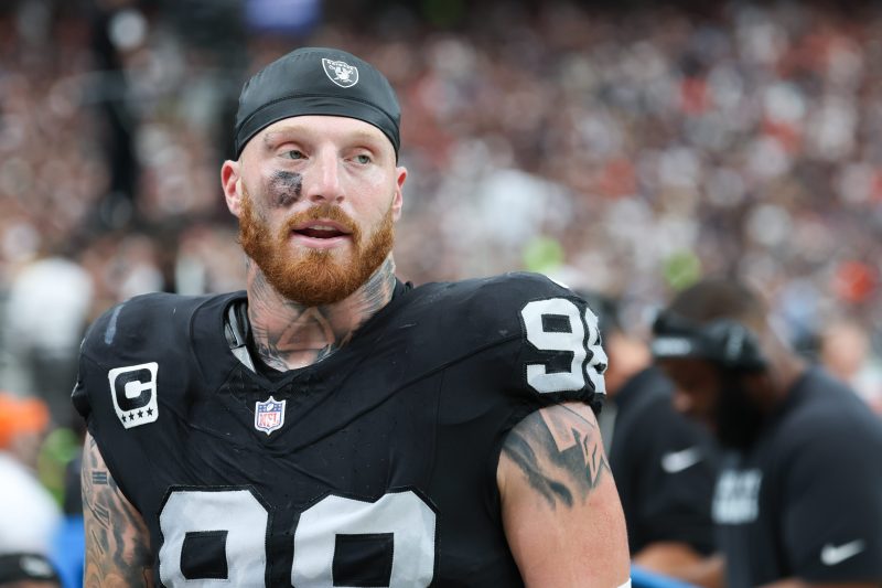 Maxx Crosby shares heartfelt message after trade: ‘I’m a Raider for life’
